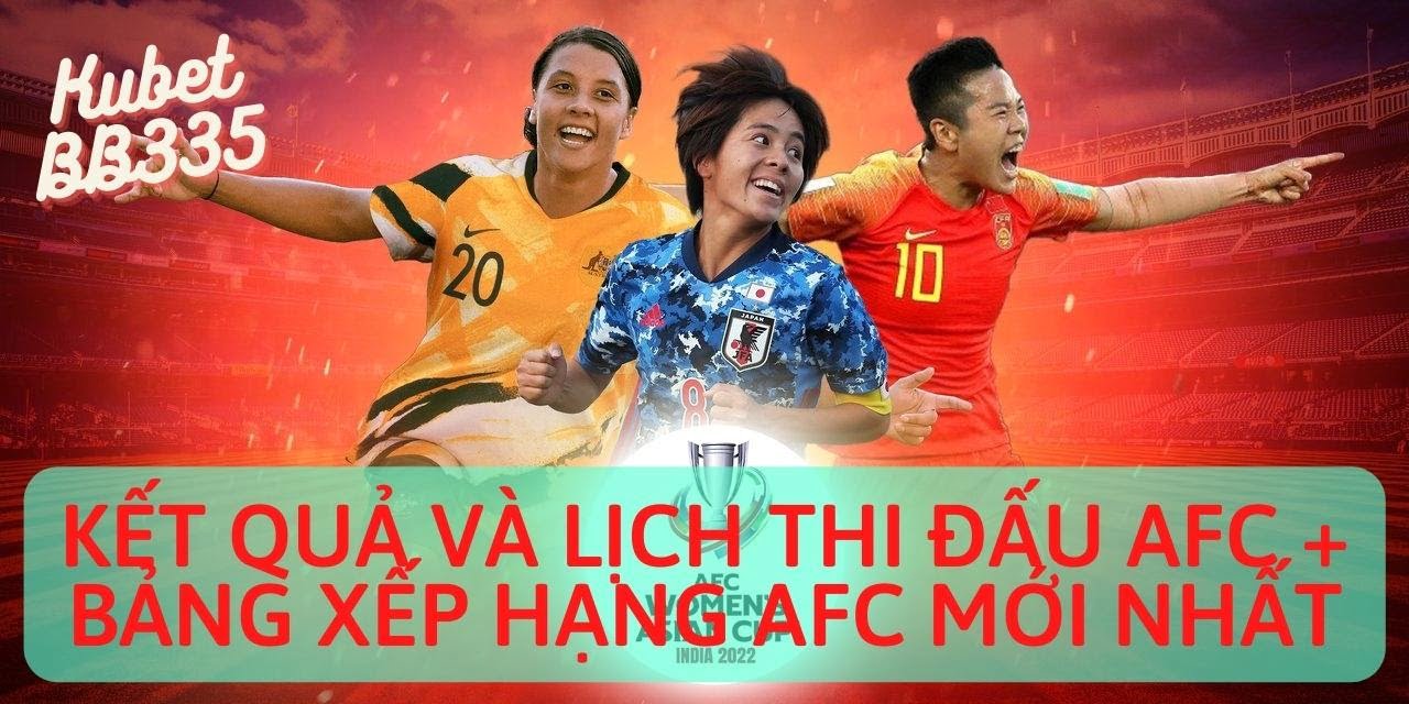 Kết Quả Và Lịch Thi Đấu Afc + Bảng Xếp Hạng Afc Mới Nhất