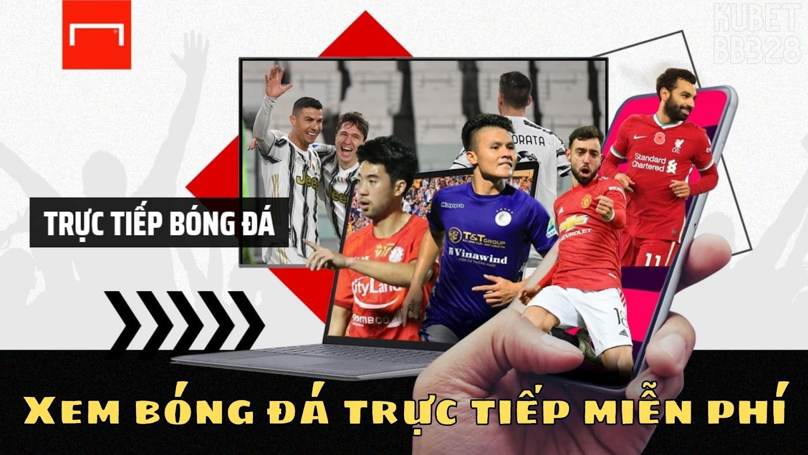 coi đá banh trực tiếp