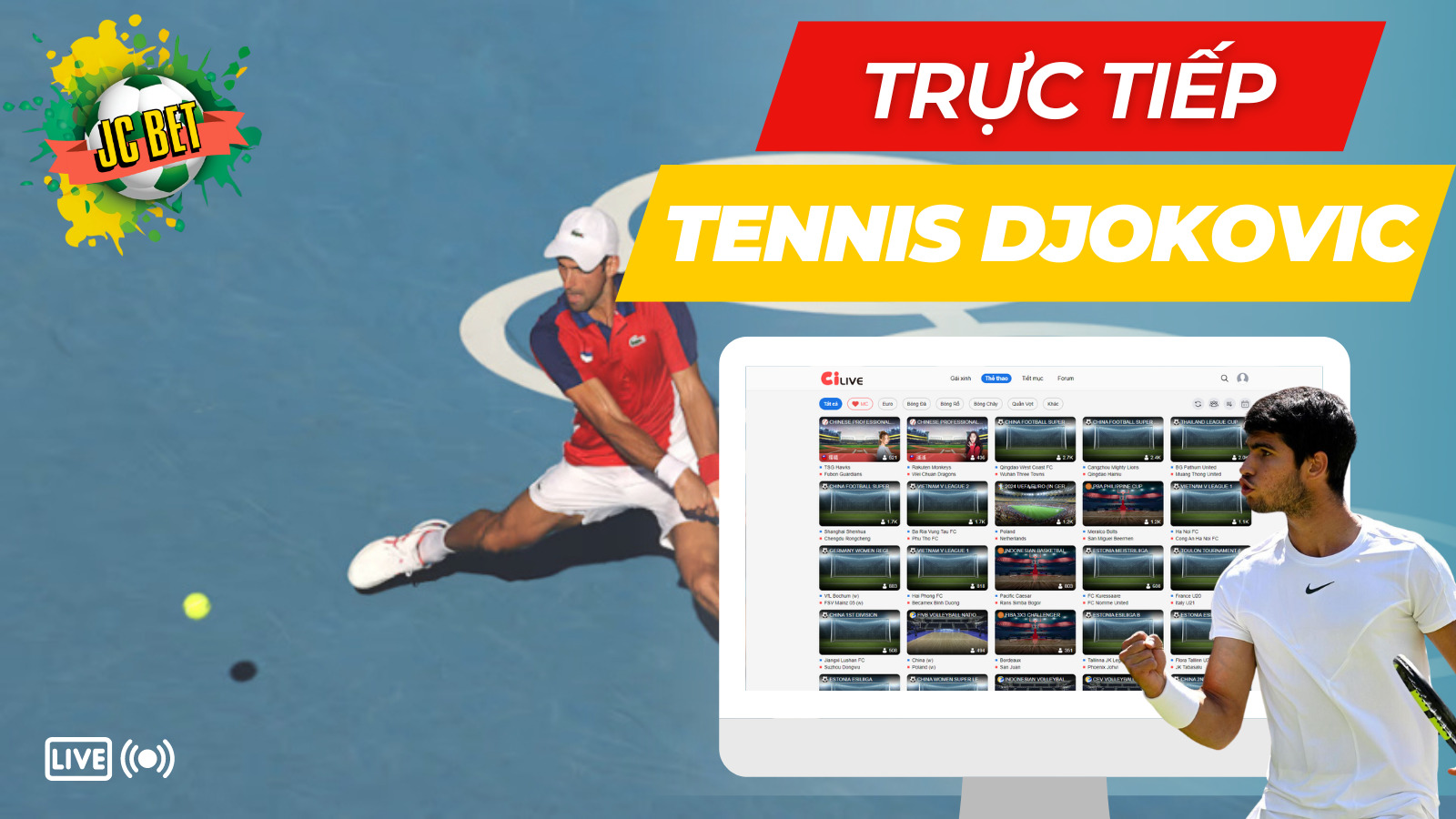 Xem trực tiếp tennis